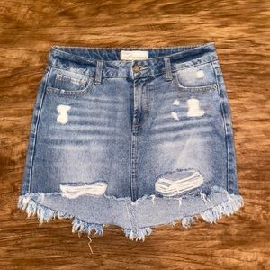 Denim skirt